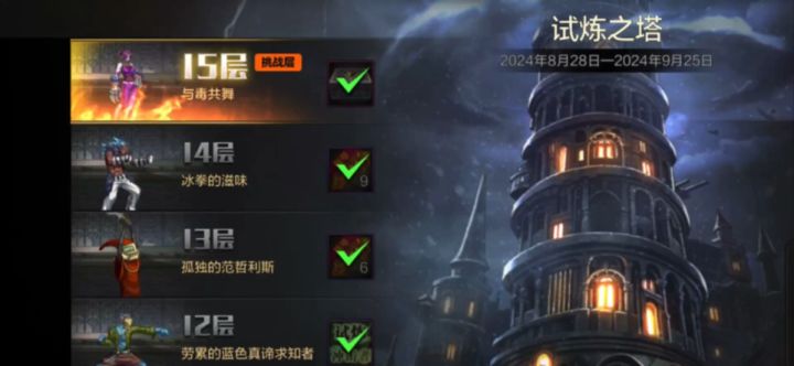 新试炼之塔15层红眼简单手法教学，一键扫地就完事了截图