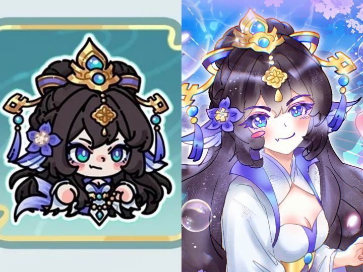 【英勇之地|同人二创】海洋之女变变变🌊✨截图