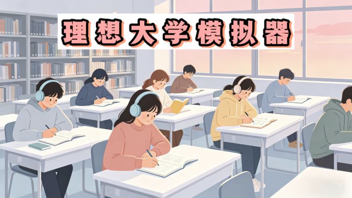 模拟大学来了❗你想过怎样的大学生活❓❗截图