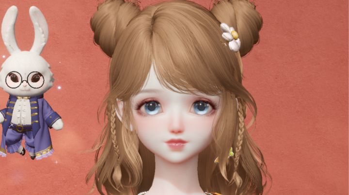 【以闪亮之名捏脸】帕特丽夏（少女）截图