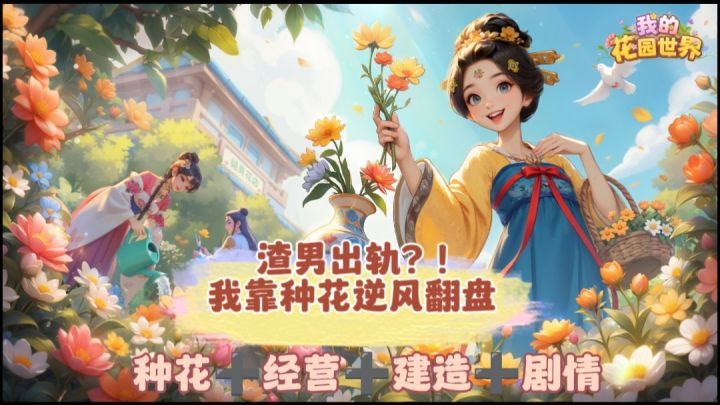 被绿带娃跑路,弃妇开局,种花竟成千万富婆?真有这好事?截图