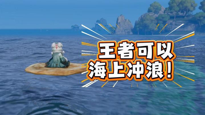 也是在王者里冲浪了 再来个飞行载具就完美截图