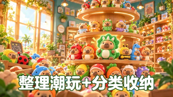 乱成一团?分类整理潮玩,治愈你的强迫症截图