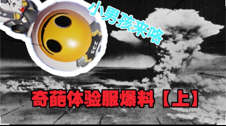 末日降临!先吃我一发核弹吧!奇葩体验服爆料【上】截图