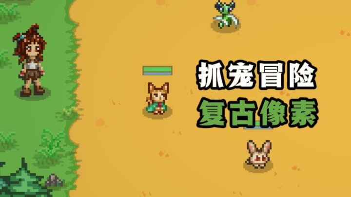 带着宠物一起探索冒险,治愈像素风❗截图