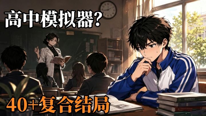 高中模拟器❓40+结局❗250道真实课堂题目❗截图