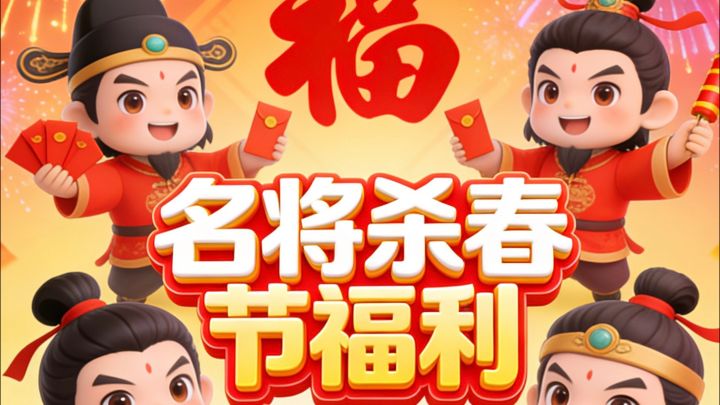 名将杀春节活动.福利真是给力截图