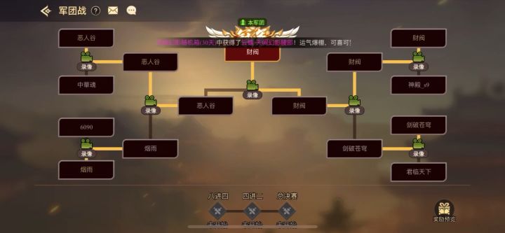 顶级pk对局：空城123线争霸赛决赛精彩对战截图
