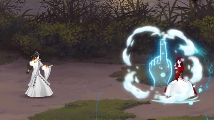 九阴白骨爪VS 冥王拳 六六六截图