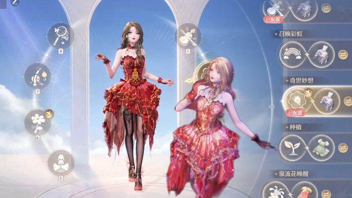 定格无限暖暖游戏内的精彩镜头截图