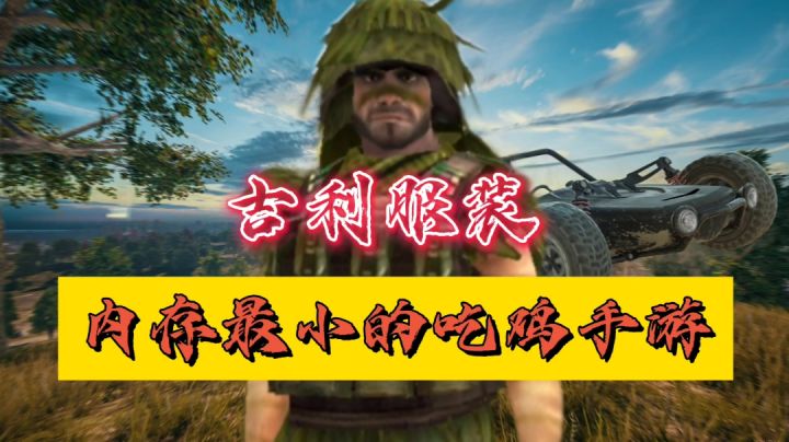 这是我见过内存最小的吃鸡手游!截图