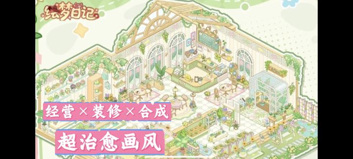 经营、装修、合成三种玩法合一,超可爱画风的治愈系游戏!截图