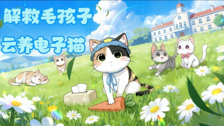 模拟经营+养成,救助流浪猫,打造你的专属猫猫🐈⬛乐园截图