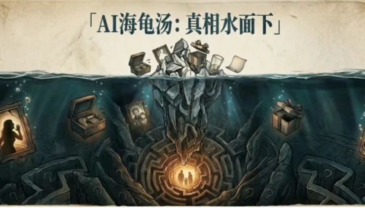 AI海龟汤❗️开局一句话❗️挖出背后匪夷所思的大瓜截图