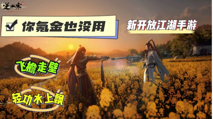0氪党狂喜!网易力求公平,打造新开放江湖#逆水寒盲盒测试#截图