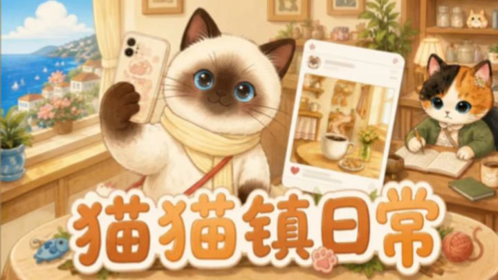 牵线搭桥 一起来体验猫咪阿豆的日常截图