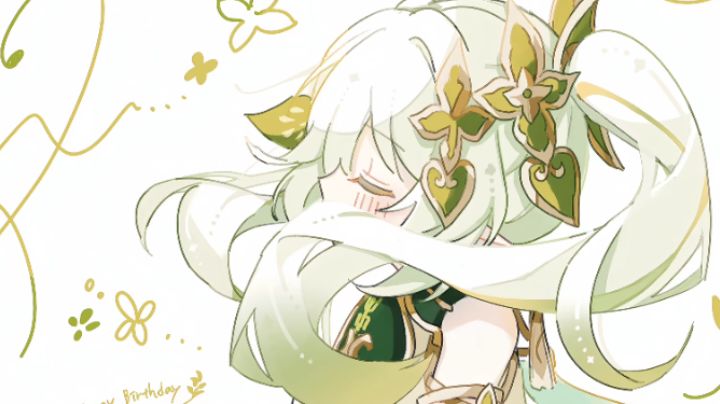 小草神,生日快乐,纳西妲的生日就是今天截图
