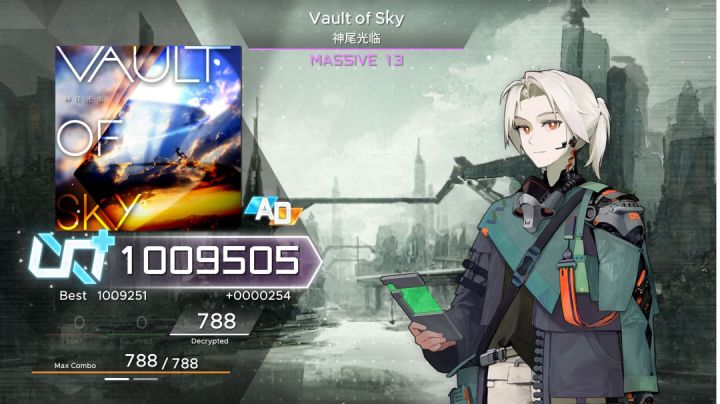 1.0.0版本免费包神曲  Vault of Sky  AD手元截图