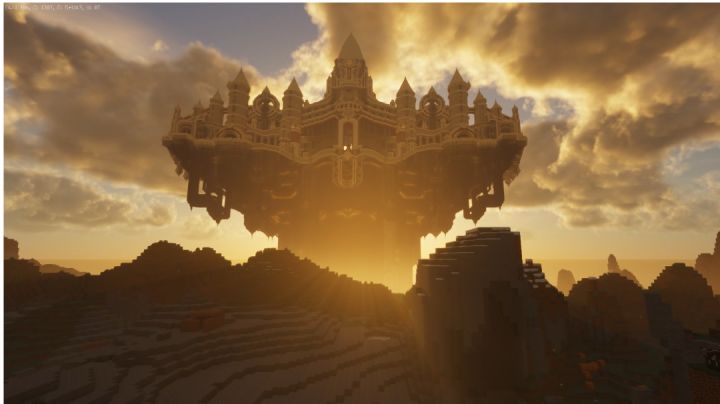【Minecraft】盖了一年终于完成了,米格兰斯城截图