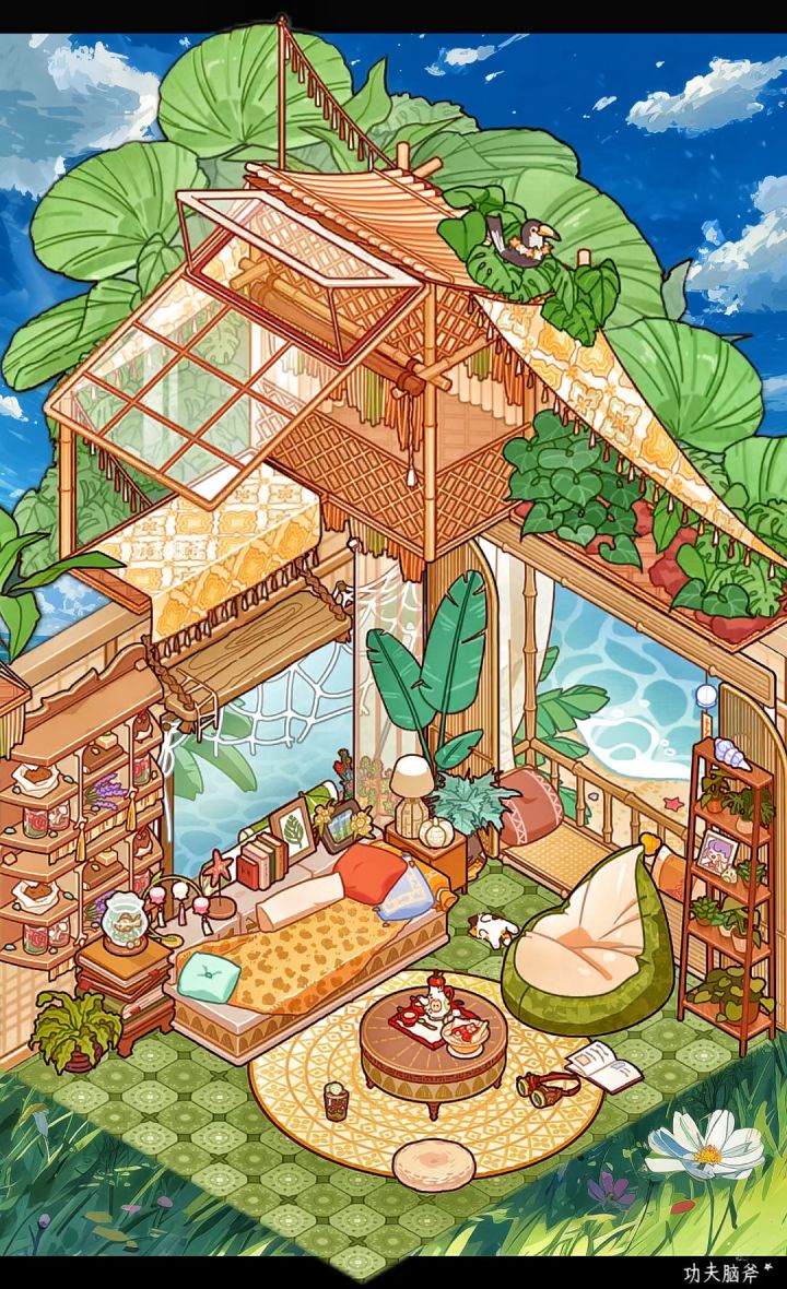 海岛小木屋截图