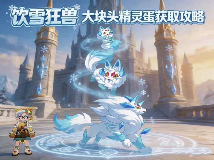 洛克王国世界|饮雪狂兽大块头精灵蛋获取攻略截图
