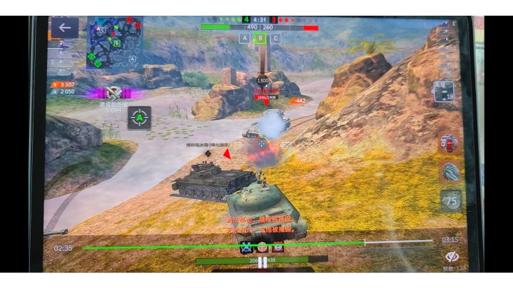 绝境1v2,炮管接183炮弹,1滴血锁血,论113为什么是神截图