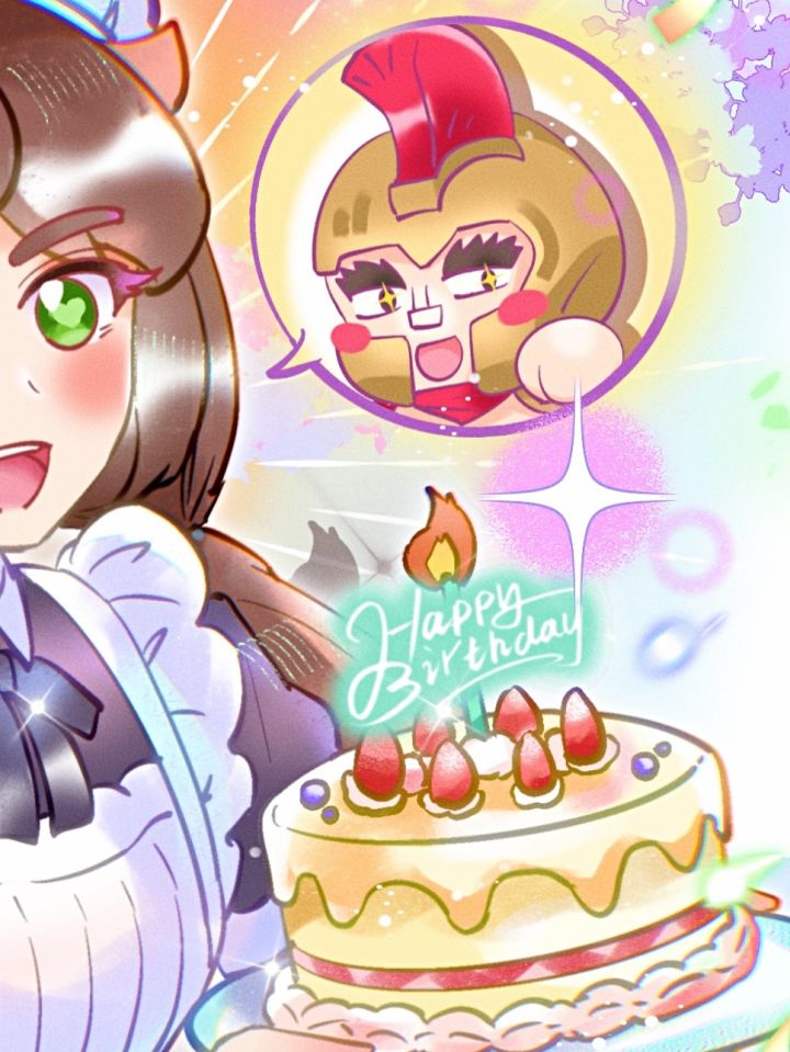 【英勇之地|同人二创】周年快乐🎂✨截图