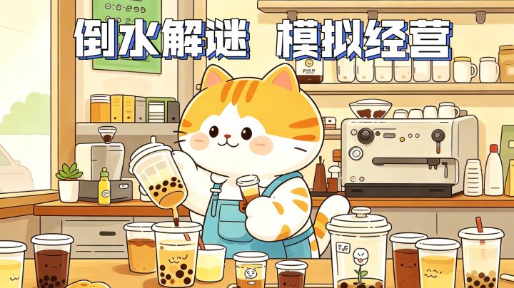 倒奶茶分色解谜 不限时沉浸式整理 好玩又解压~截图