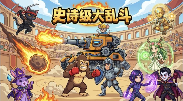 [游戏上新]史诗级大乱斗 多人动作联机截图