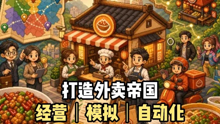 从外卖小店打造成商业帝国❗️成为行业领头羊❗️过上资本家的生活❗️截图