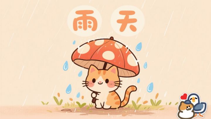 👉“被雨淋湿的流浪猫,竟在游戏里教我谈恋爱?” | 《雨天》截图
