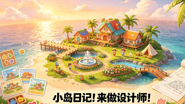 小岛日记!来做设计师!截图