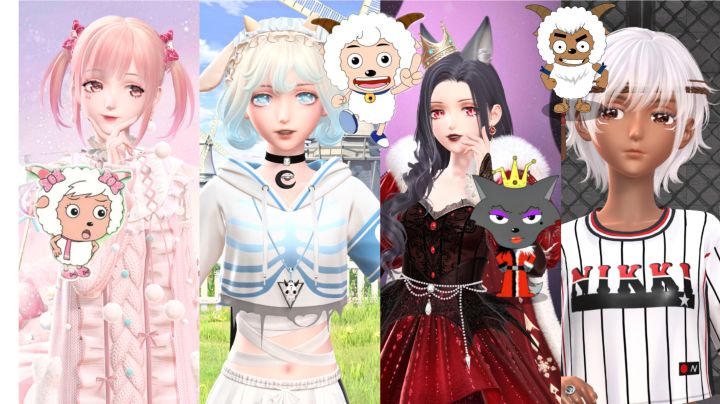 闪耀暖暖×喜羊羊与灰太狼梦幻联动！童年回忆#无限创作月#截图