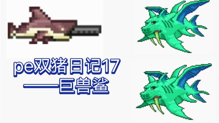pe双猪日记17——巨兽鲨截图