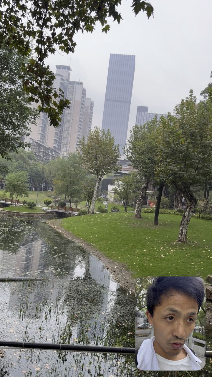 武汉中山公园小桥小河美景截图