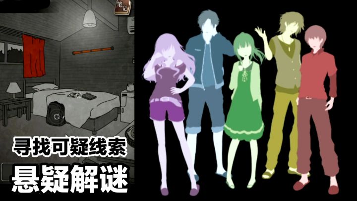 长篇吐槽实况❹洗脱嫌疑，寻找室友们的把柄⁉️剧情精彩的悬疑解谜截图