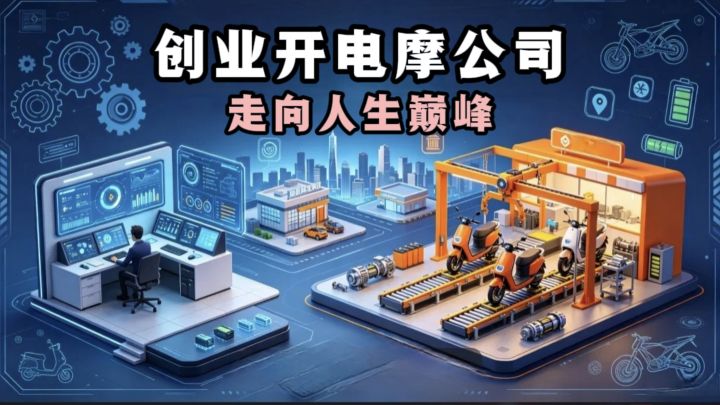 🔥开局创业当CEO，开电摩公司，走向人生巅峰❗️截图