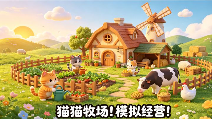 猫猫牧场!模拟经营!截图