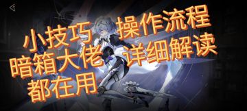 《辉烬》希尔维操作流程来啦！看看暗箱大佬都用什么技巧