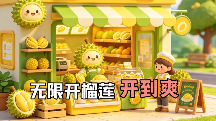 开各种极品榴莲，出皮薄肉厚果❗没素质大妈讨价还价也能重拳出击❓截图