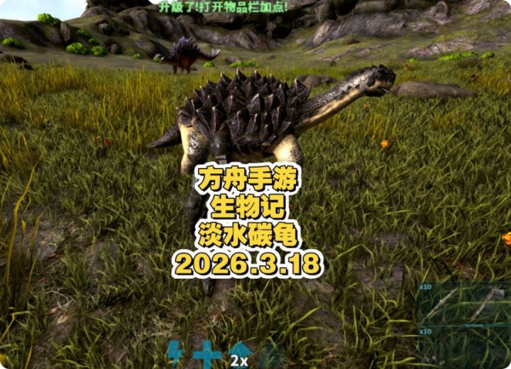 方舟手游生物记之淡水碳龟截图