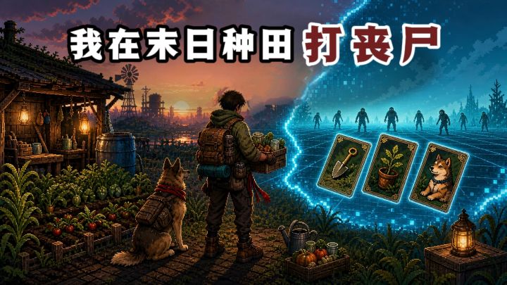 🔥末日经营✘农场种田✘卡牌战斗,有意思❗截图