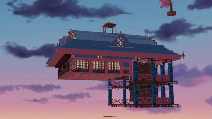 小森生活【千与千寻】系列建筑结构仿造截图