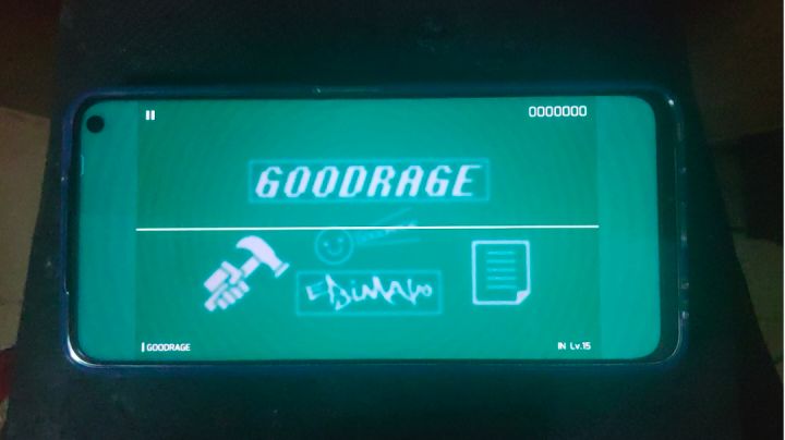GOODRAGE IN15 Φ 1000000 手元截图