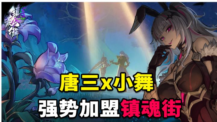 居然联动斗罗大陆!唐三&小舞!超详细技能介绍,输出组队攻略!#镇魂街:天生为王斗罗联动#截图