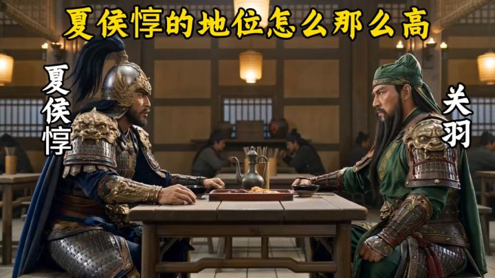 夏侯惇地位怎么那么高?截图