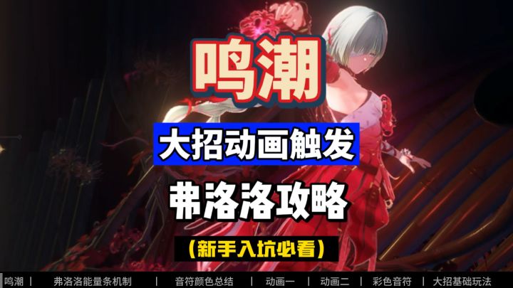 弗洛洛两个大招动画如何触发，哪个伤害高，鸣潮2.5新手攻略。截图