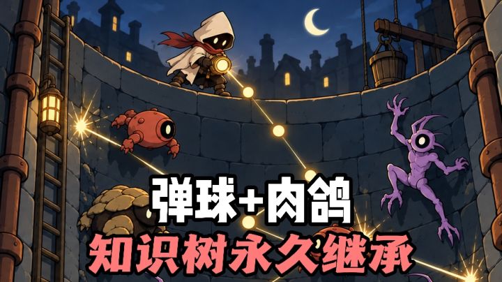 守护井口❗️打弹珠驱赶魔物❗️taptap高达9.7分❗️免费肉鸽❗️截图