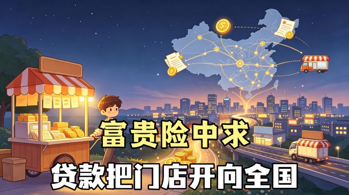 贷款一个亿创业，把门店开向全国❗❗实现躺着就能赚大钱！！截图
