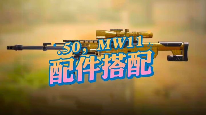 使命召唤手游》.50，MW11配件搭配截图